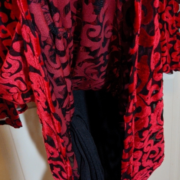 Velveteen 90s gothchic style dress (think Buffy) - Picture 5 of 6